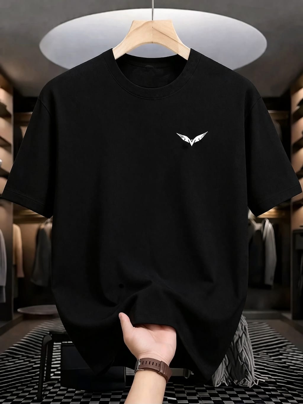 Black Minimal T-Shirt