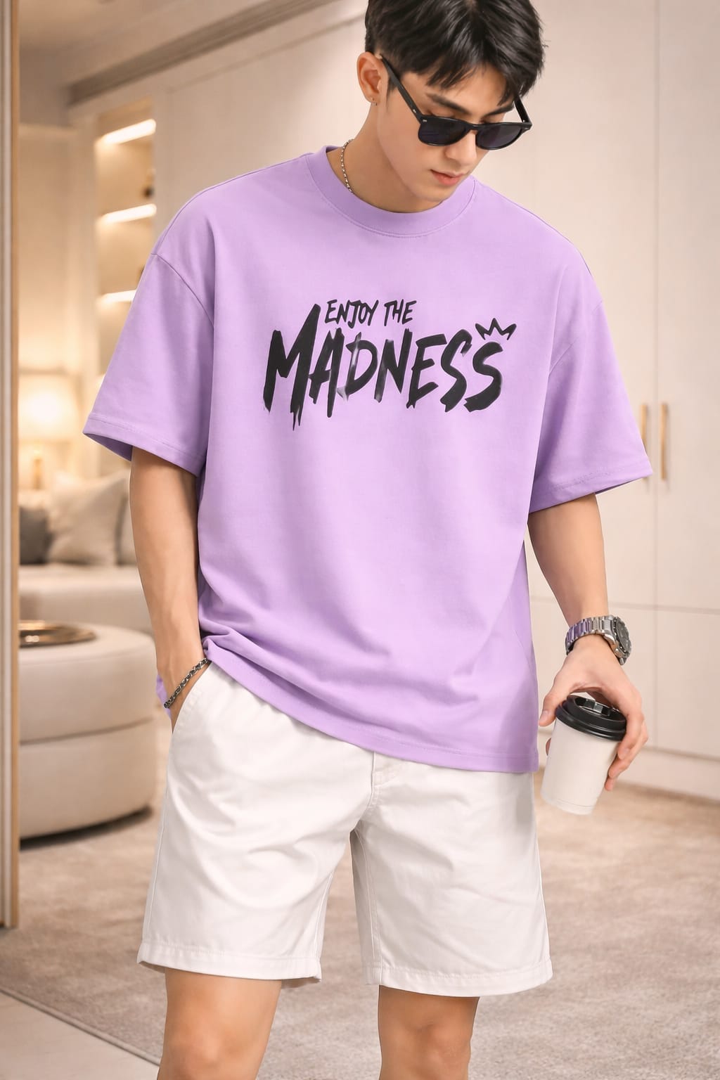 Oversized Purple T-Shirt