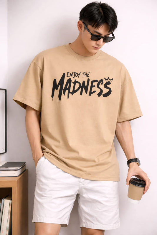 Oversized Beige T-Shirt
