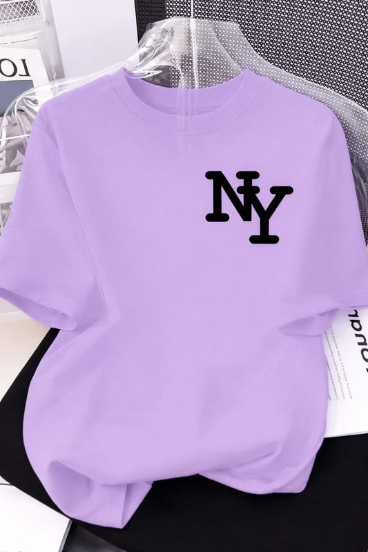 Oversized Lavender T-Shirt