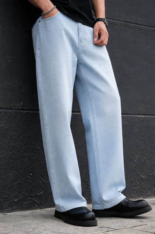 Ice Blue  Denim Jeans